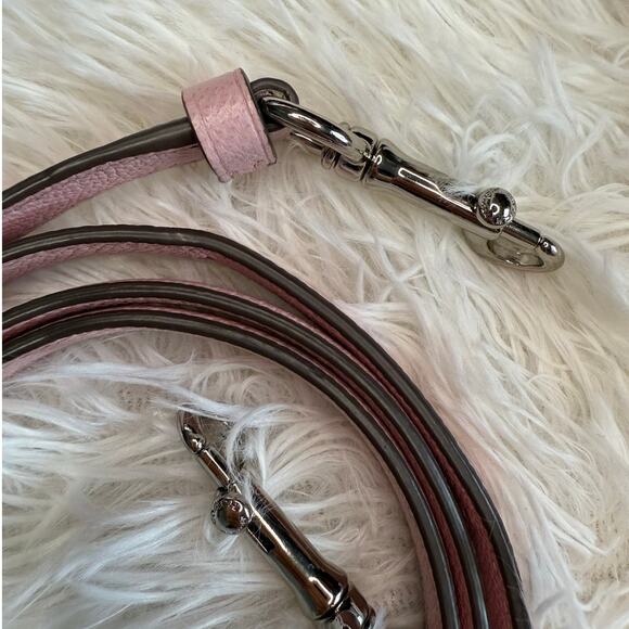 COACH Pink Silver Replacement Strap - Picture 2 of 8